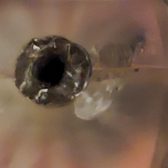 STUNNING VINTAGE 14k Art deco shield camphor ring - Picture 11 of 12